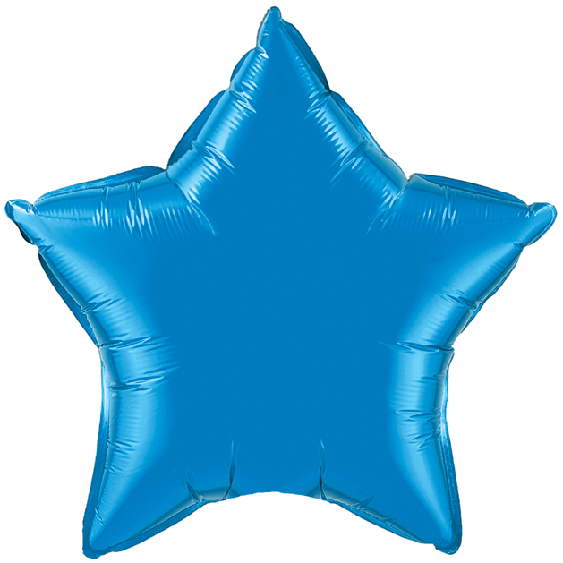 19" Sapphire Blue Star - Click Image to Close